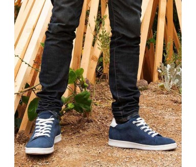 Sneaker Ariano Blau +5.5cm