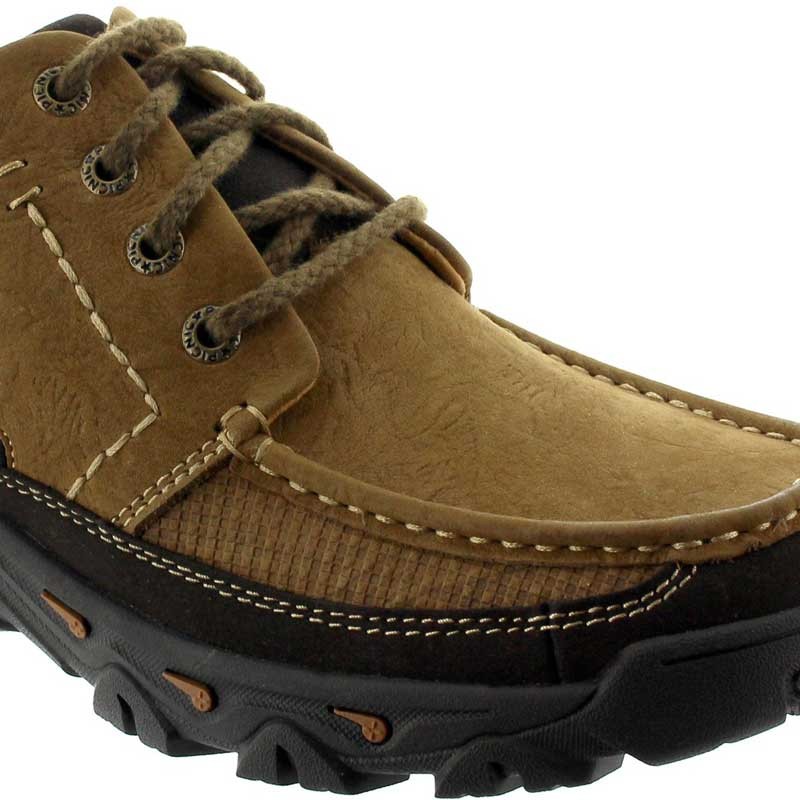 Detailansicht Schnürschuh Braun Volpedo | +5.5cm mehr Körpergröße | Herrenschuhe – Mario Bertulli