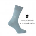 Vorderansicht  Socken Himmelblau | Herrenschuhe – Mario Bertulli