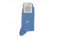 Vorderansicht  Socken Hellblau | Herrenschuhe – Mario Bertulli