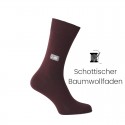 Vorderansicht  Socken Bordeaux | Herrenschuhe – Mario Bertulli