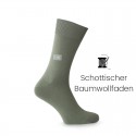 Vorderansicht  Socken Grün | Herrenschuhe – Mario Bertulli