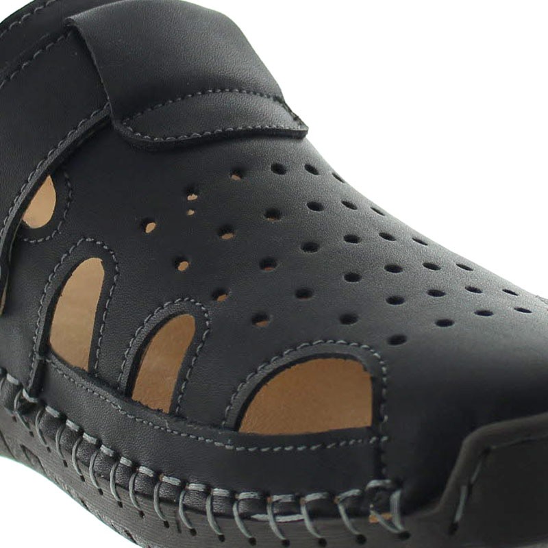 Schuhe Vendone Schwarz +5cm