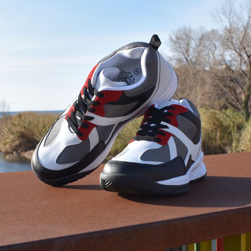 Vorderansicht  Sportschuh Lesina Weiß | +7 cm mehr Körpergröße | Herrenschuhe – Mario Bertulli