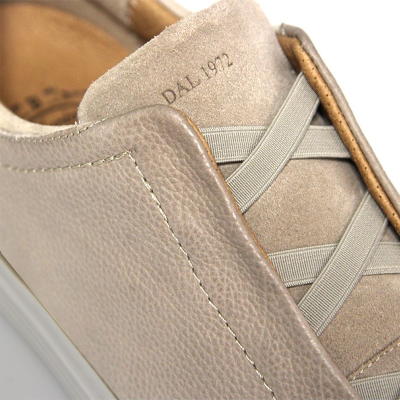 Sneaker mit Absatz Herren | sand +6cm | Mario Bertulli