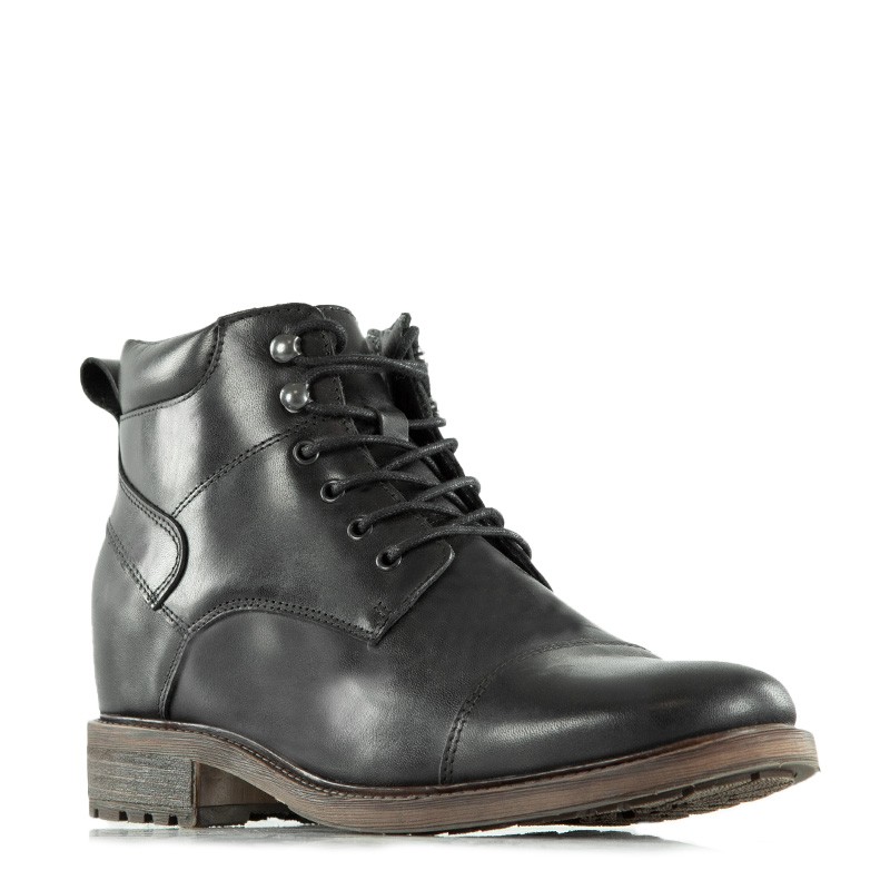Stiefel Alba | Schwarz +8,5cm | Mario Bertulli