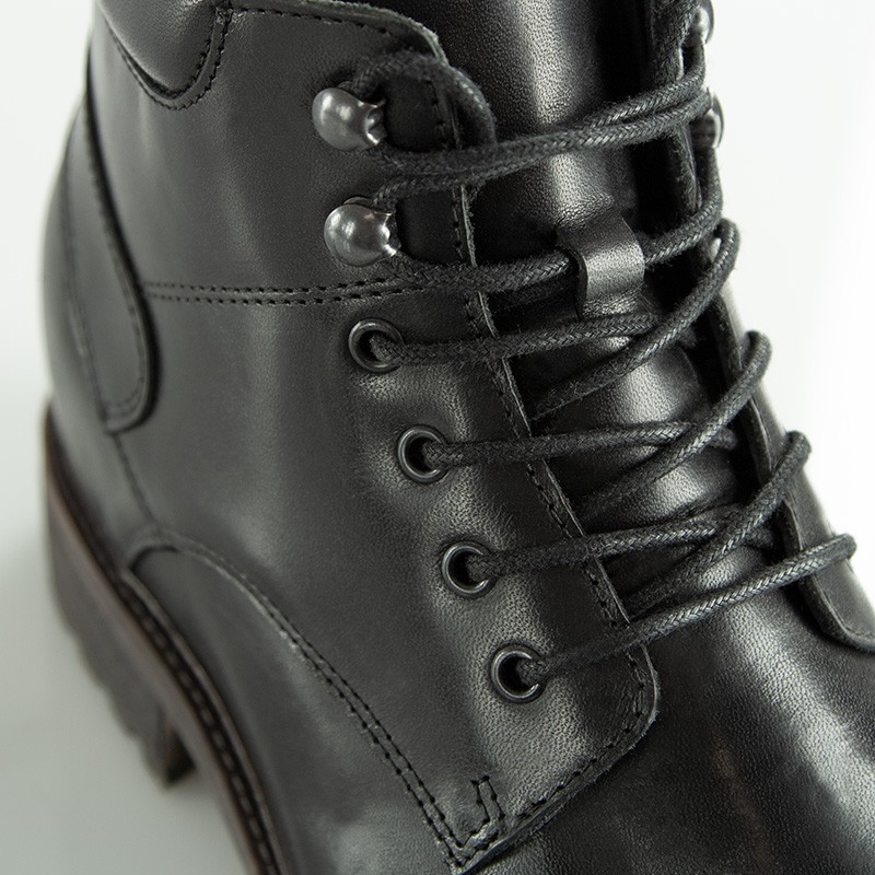 Stiefel Alba | Schwarz +8,5cm | Mario Bertulli