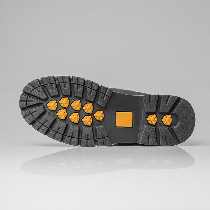 Gefütterter Stiefelette Bormio Schwarz +7.5cm