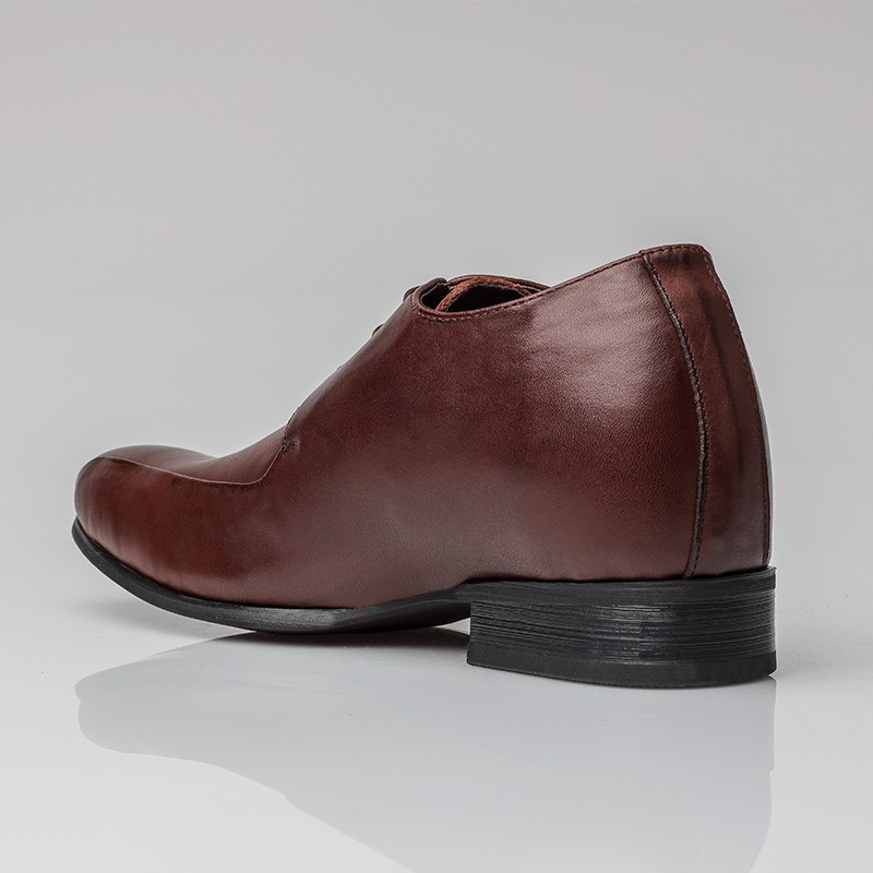 Schnürschuh Atessa Braun + 7cm