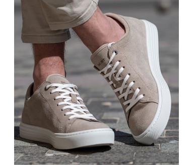 Sneaker Masone Sand +6cm