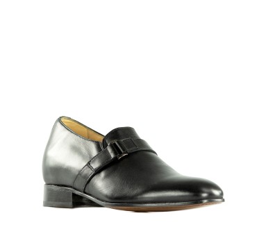 Slipper Coni Schwarz +6cm