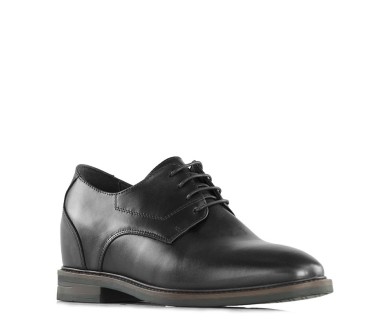 Schnürschuh Palau Schwarz +7,5cm