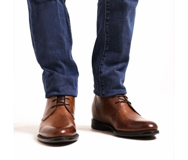 Stiefel Empoli Braun +6,5cm