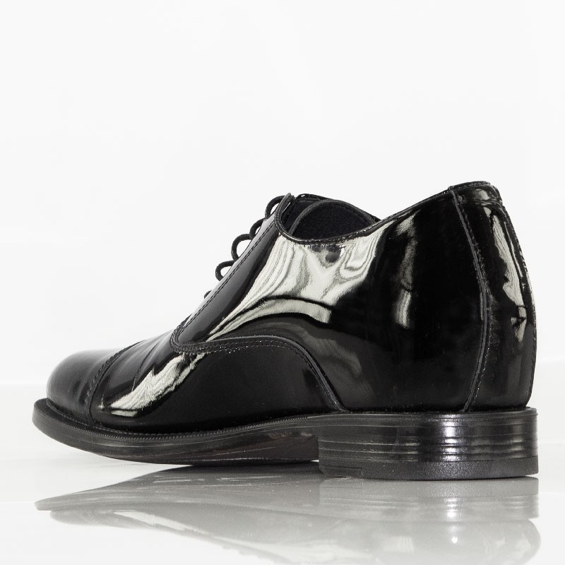 Schnürschuh Mondovi Schwarz +6.5cm