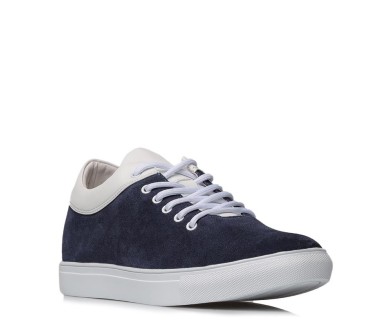 Sneaker Dolcedo marineblau/weiss +6cm - Mario Bertulli