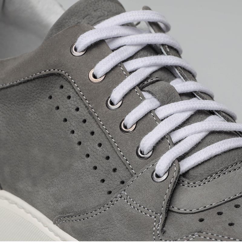 Sneaker Isolabona grau +7cm - Mario Bertulli
