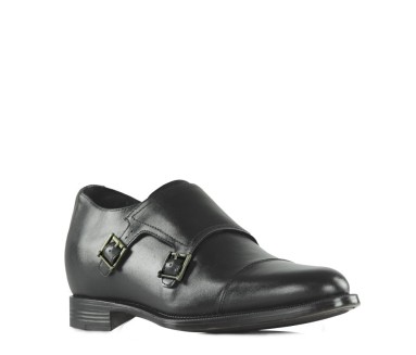 Schnürschuh Atessa Schwarz +7cm