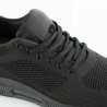 Sportschuhe mit einem integriertem Absatz für Männer | full black +5.5cm | Mario Bertulli