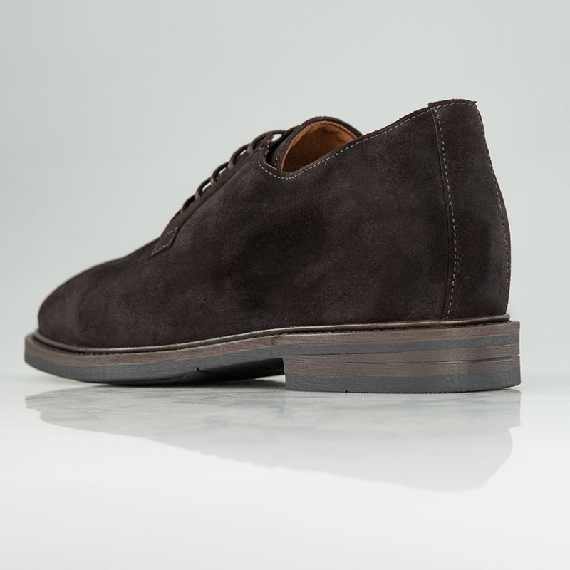 Schnürschuh Procida Braun +7,5cm