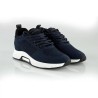 Sportschuhe mit einem integriertem Absatz für Männer | Blau +5.5cm | Mario Bertulli
