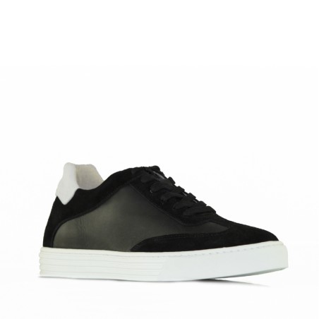Treviso Elevator Sneaker schwarz +6 cm