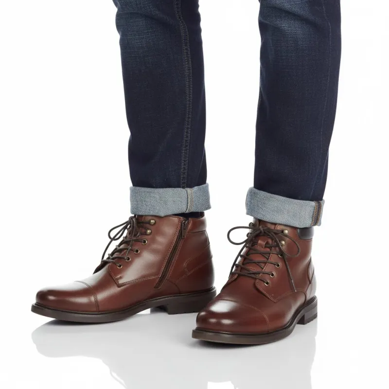 Stiefel Alba | Schwarz +8,5cm | Mario Bertulli