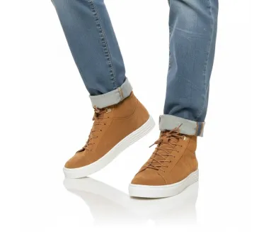 Savona Elevator Sneaker braun +7 cm