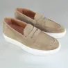 Beige Rimini Slipper +6cm