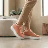 Sova pfirsich schuherhöhende Damenschuhe +7,5 cm