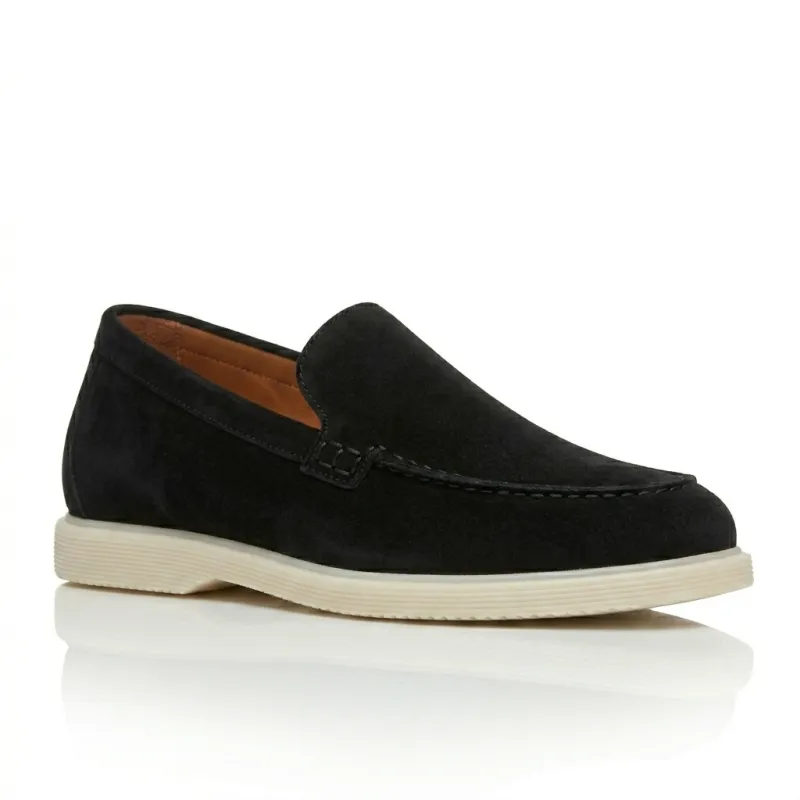 Schwarz Positano Loafer +5cm