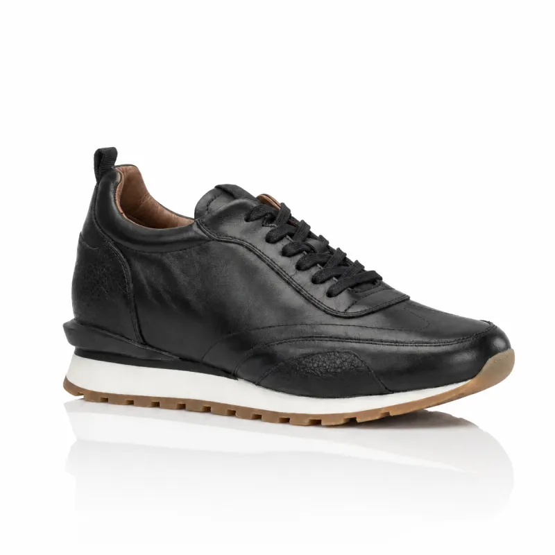 Erh&ouml;hende Sneaker Lucca Schwarz Mario Bertulli | Komfort & Stil