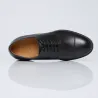 Herren Derby-Schuh mit Keilabsatz | Schwarz +6 CM | Mario Bertulli