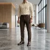 Herren-Derby-Schuh mit Plateauabsatz | Schokolade +6 CM | Mario Bertulli
