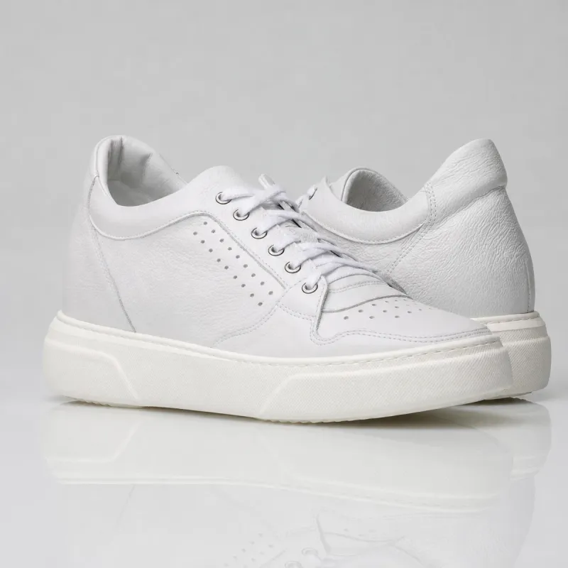 Sneaker Donato perlweiß +7cm - Mario Bertulli
