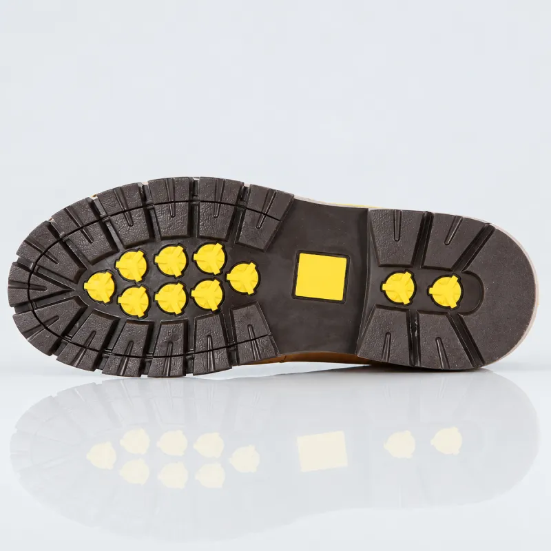 Gefütterte Keilstiefel für Herren | dunkelbraun +7,5 cm | Mario Bertulli
