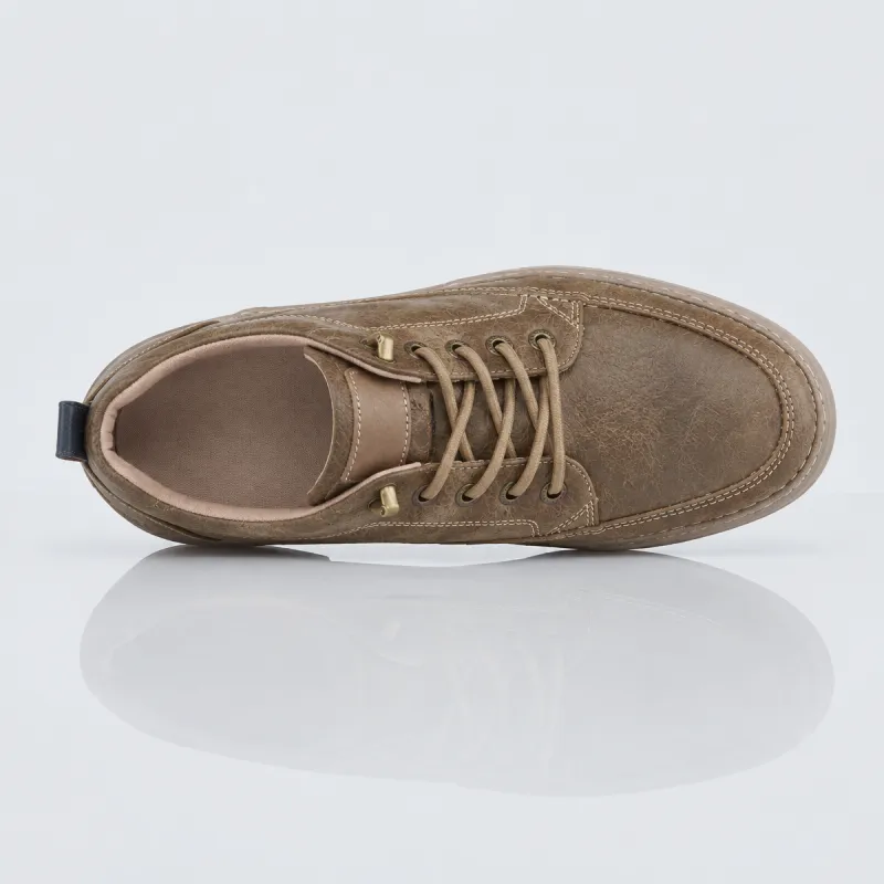 Sneaker mit Absatz Catania braun +5 cm