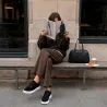 Sova Noir Damenschuhe mit erhöhender Sohle +7,5 cm