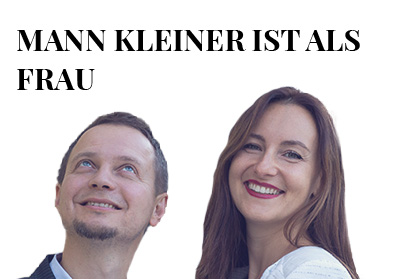 Mann-kleiner-ist-als-Frau