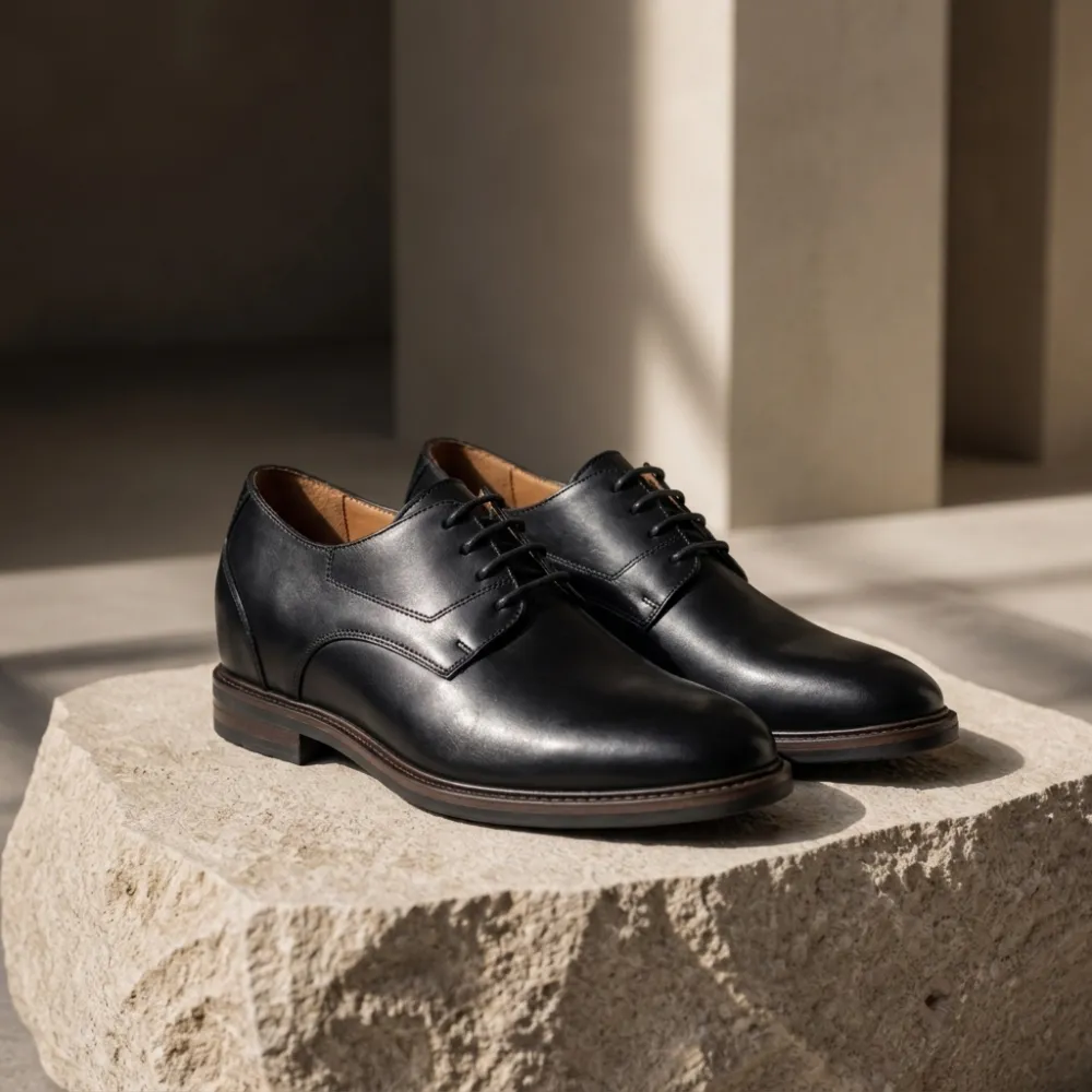 Schuhe mit Absatz Palau schwarz +7,5cm