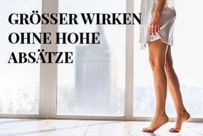 Größer wirken: Gründe, einen Sneaker mit integriertem Absatz zu tragen