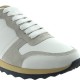 Height Increasing Sneakers Men - White - Nubuk / Leather - +2.8'' / +7 CM - Menaio - Mario Bertulli