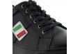 Height Increasing Sports Shoes Men - Black - Leather - +2.0'' / +5 CM - Rocchetta - Mario Bertulli