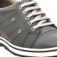 Height Increasing Sports Shoes Men - Dark gray - Leather - +2.4'' / +6 CM - Alghero - Mario Bertulli