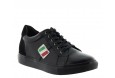 Height Increasing Sports Shoes Men - Black - Leather - +2.0'' / +5 CM - Rocchetta - Mario Bertulli