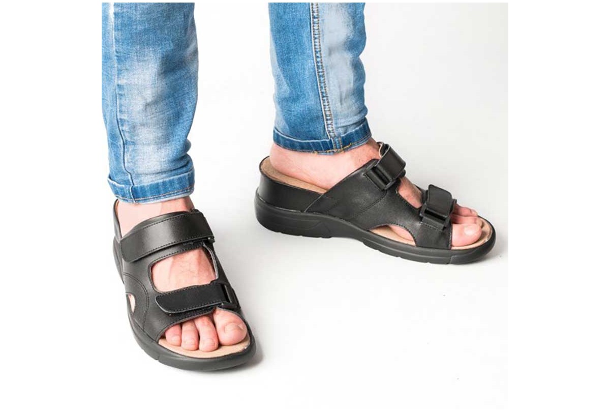 mens elevator flip flops