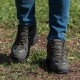 Height Increasing Sports Shoes Men - Kaki - Leather/mesh - +2.8'' / +7 CM - Bedollo - Mario Bertulli