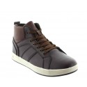 Height Increasing Sneakers Men - Brown - Leather - +2.4'' / +6 CM - Cervo - Mario Bertulli