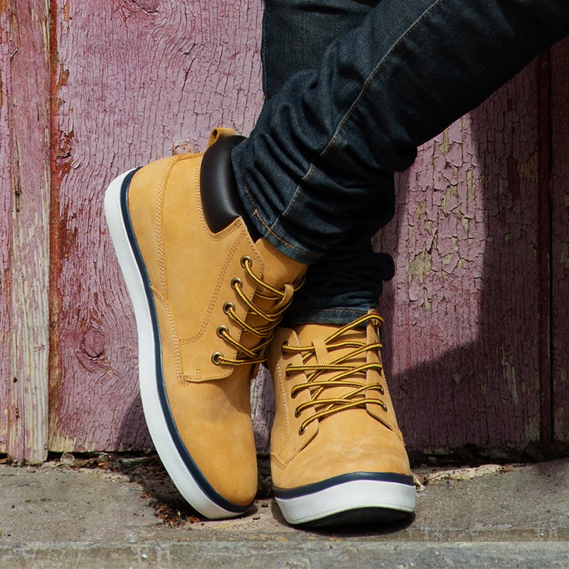 cognac sneaker booties