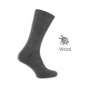 Grey wool socks - Wool Socks from Mario Bertulli - specialist in height increasing shoes