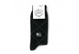 Black wool/cashmere socks - Cashmere Socks from Mario Bertulli - specialist in height increasing shoes